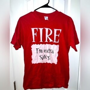 'FIRE' Graphic Tee (NEW)